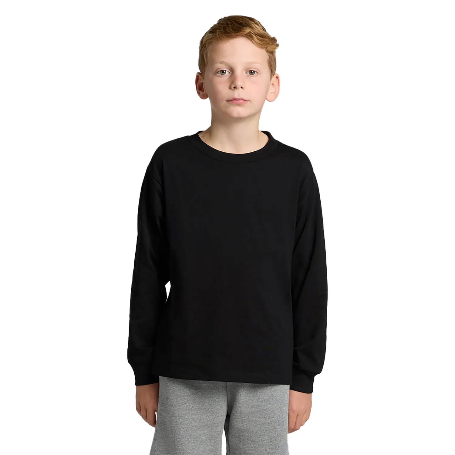 Youth Classic Long Sleeve Tee Model image