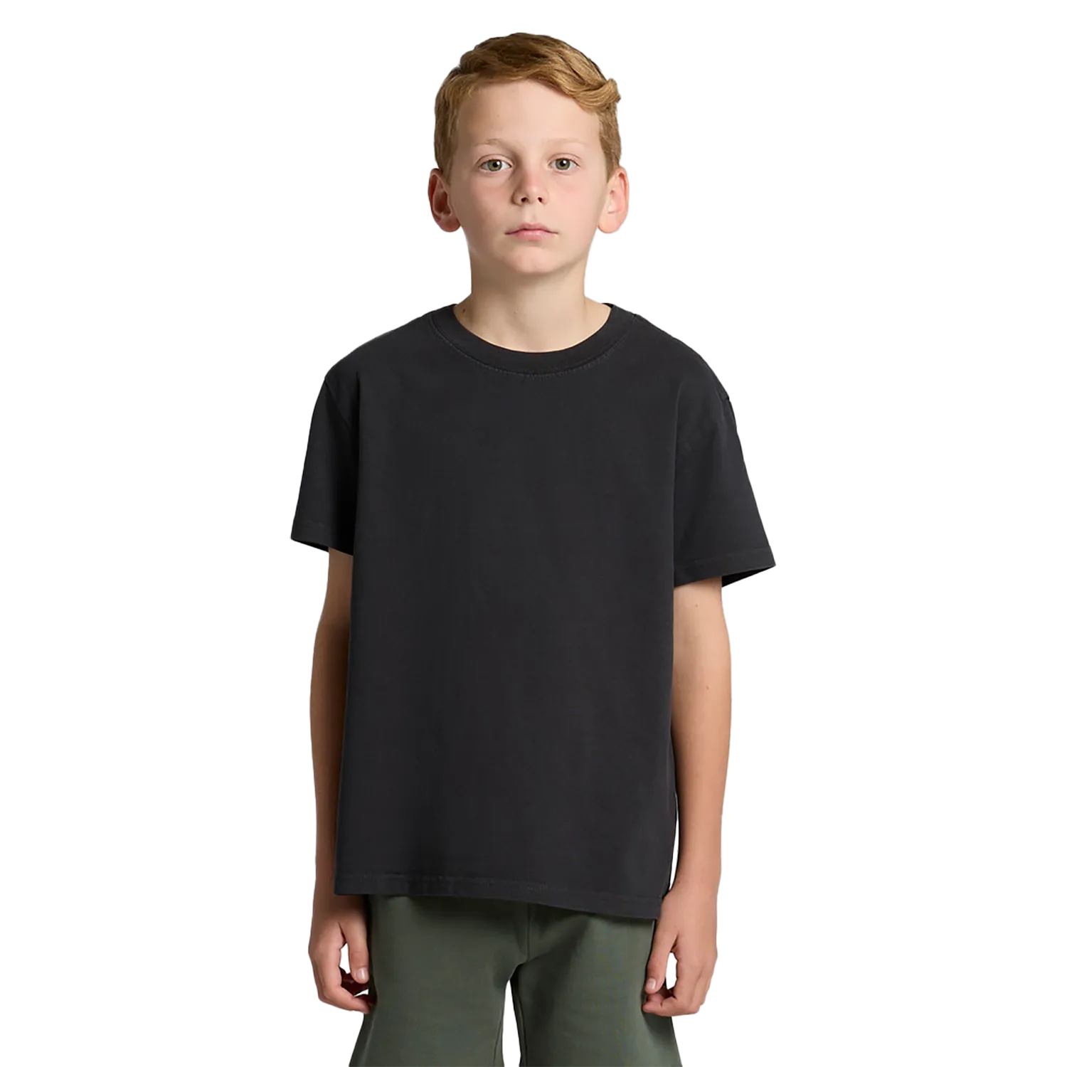 Youth Heavy Faded Tee Model image