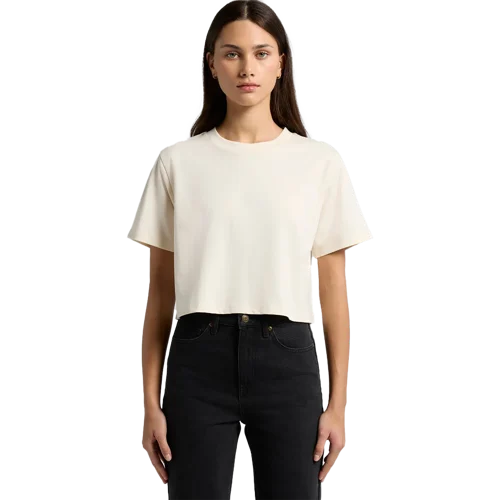 Womens Classic Crop Tee Model image
