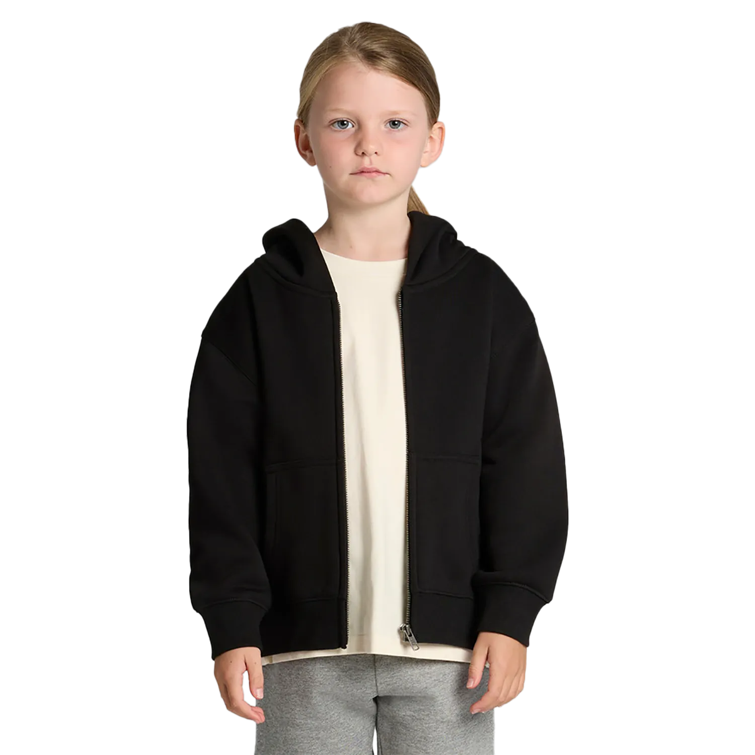 Kids Relax Zip Hood Model image