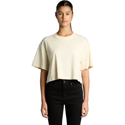 Womens Martina Crop Tee Model image