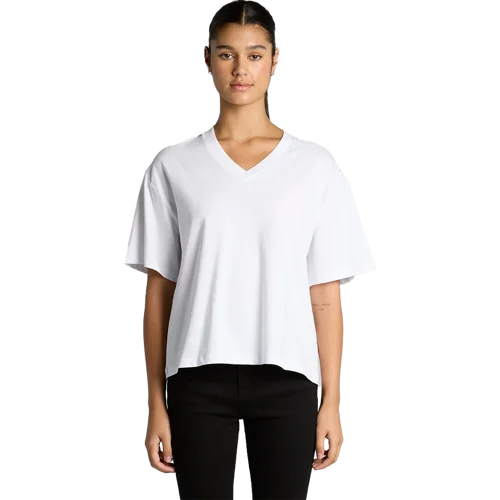 Womens Martina V Neck Tee Model image