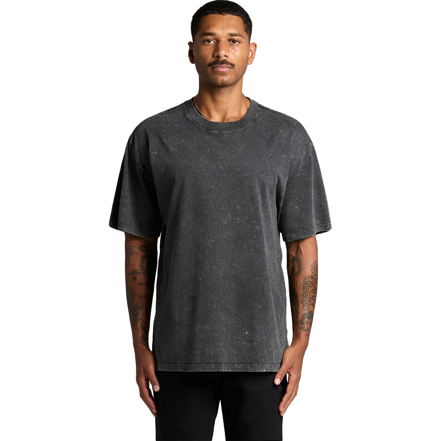 Stone Wash Heavy Tee Model image