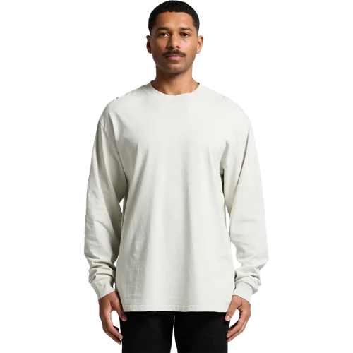 Heavy Faded Long Sleeve Tee Model image