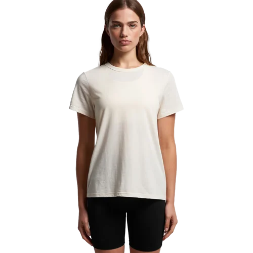Womens Maple Active Blend Tee Model image