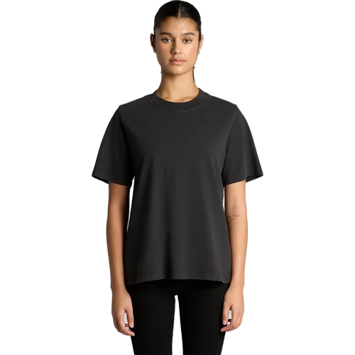 Womens Heavy Faded Tee Model image