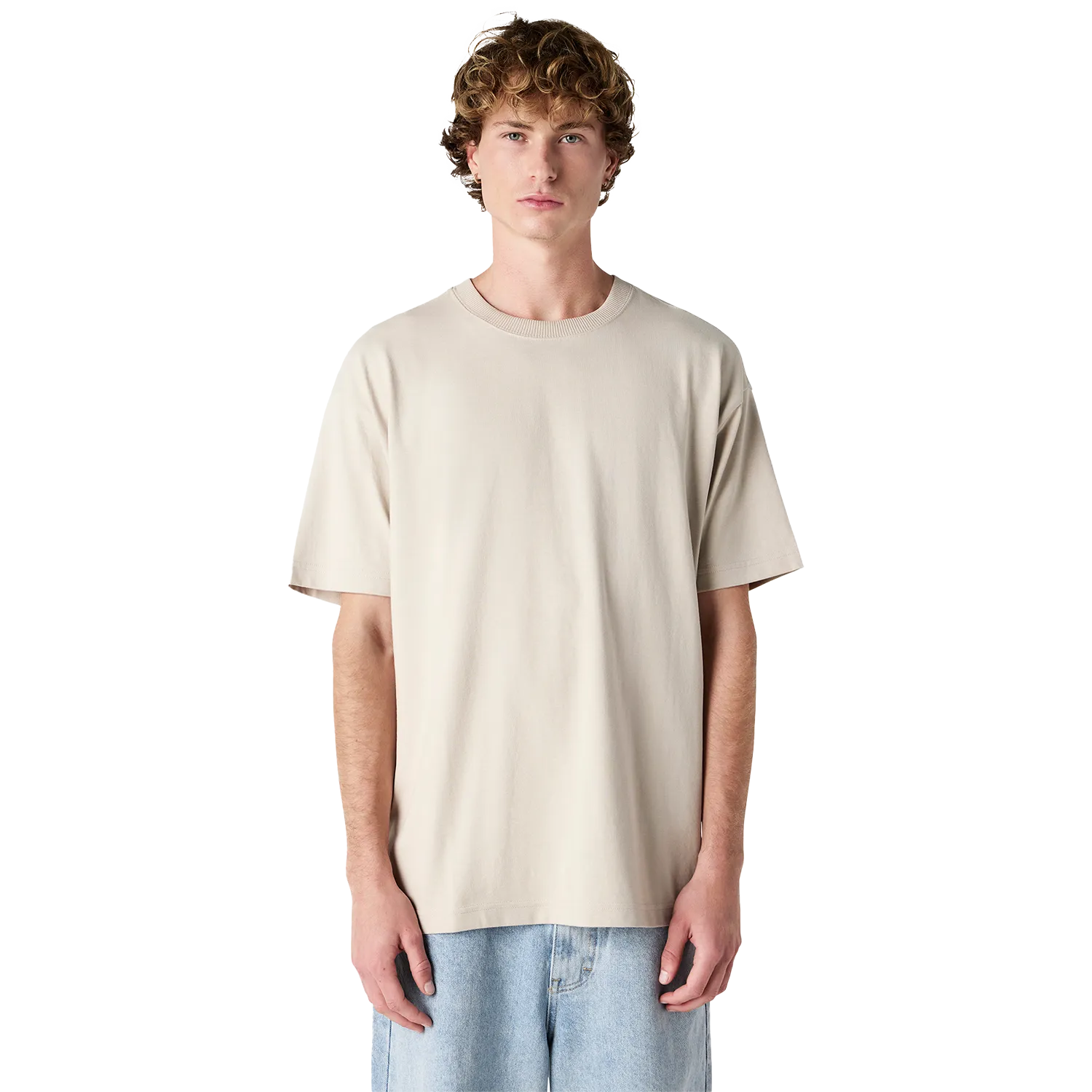 Super Heavyweight Oversized Unisex T-Shirt Model image
