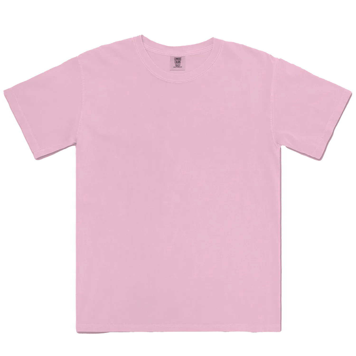 Comfort Colors T-Shirt For Adults - 6.1 Oz Ringspun Cotton, Soft-Washed Pink Tee, Preshrunk & Garment Dyed (X-Large)