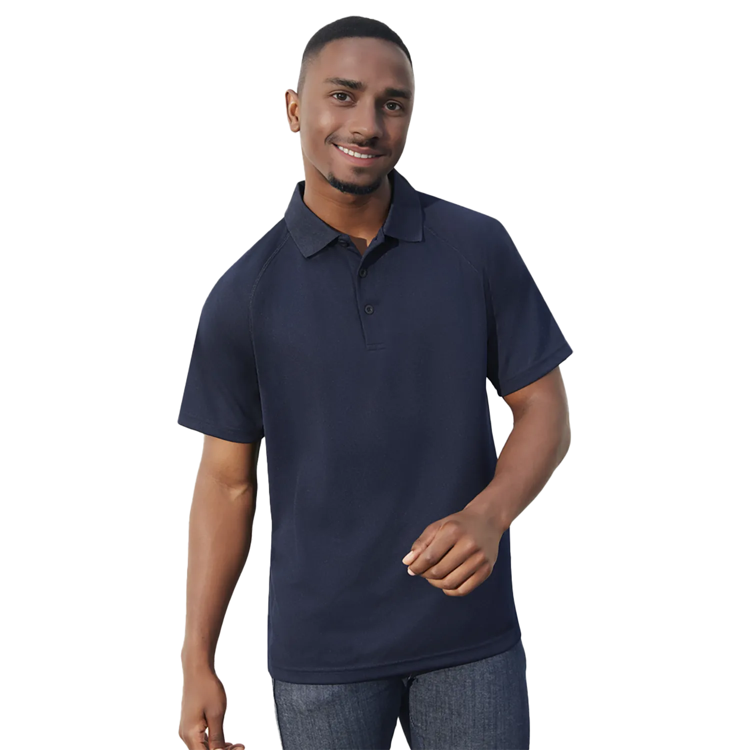 Mens Sprint Short Sleeve Polo Model image
