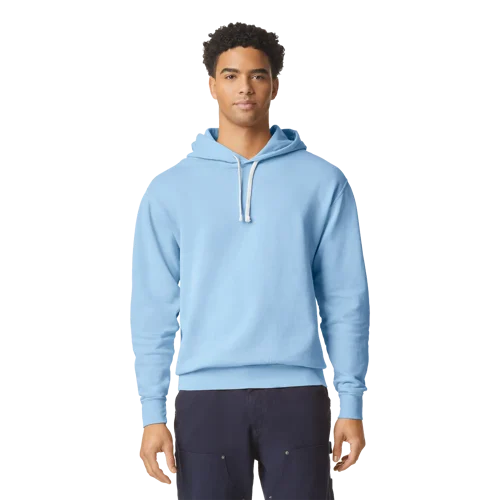 Lightweight Adult Hooded Sweatshirt Model image