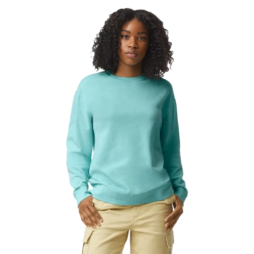 Lightweight Adult Crewneck Sweatshirt Model image