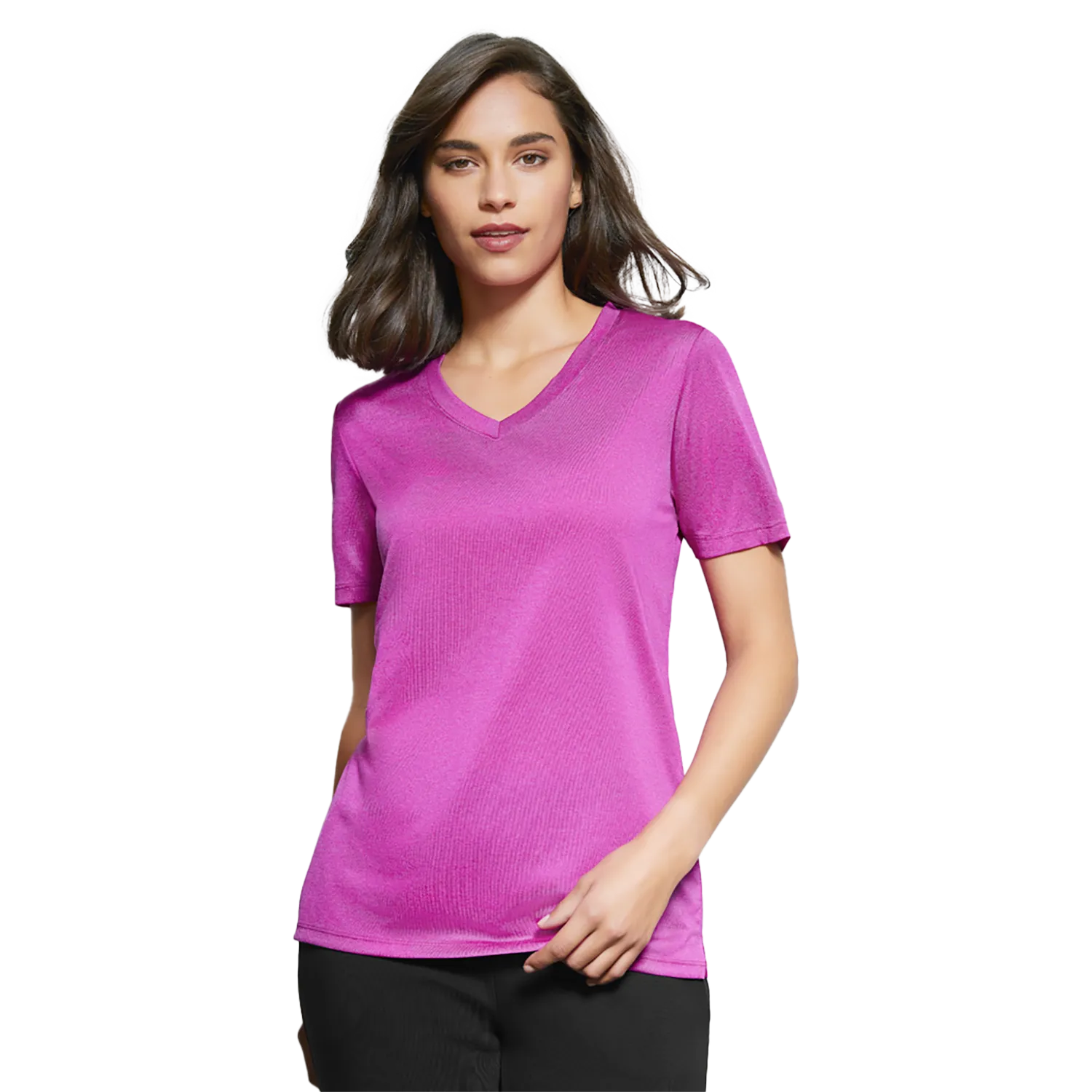 Womens Aero Short Sleeve Tee Model image