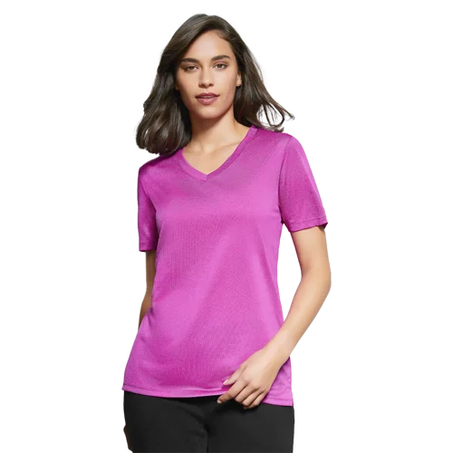 Womens Aero Short Sleeve Tee Model image