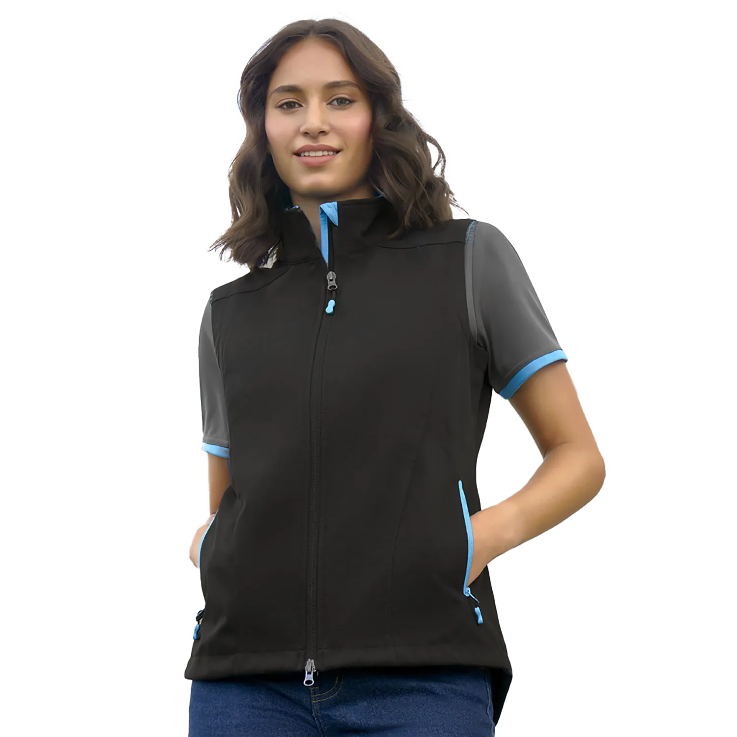 Womens Geneva Vest Model image