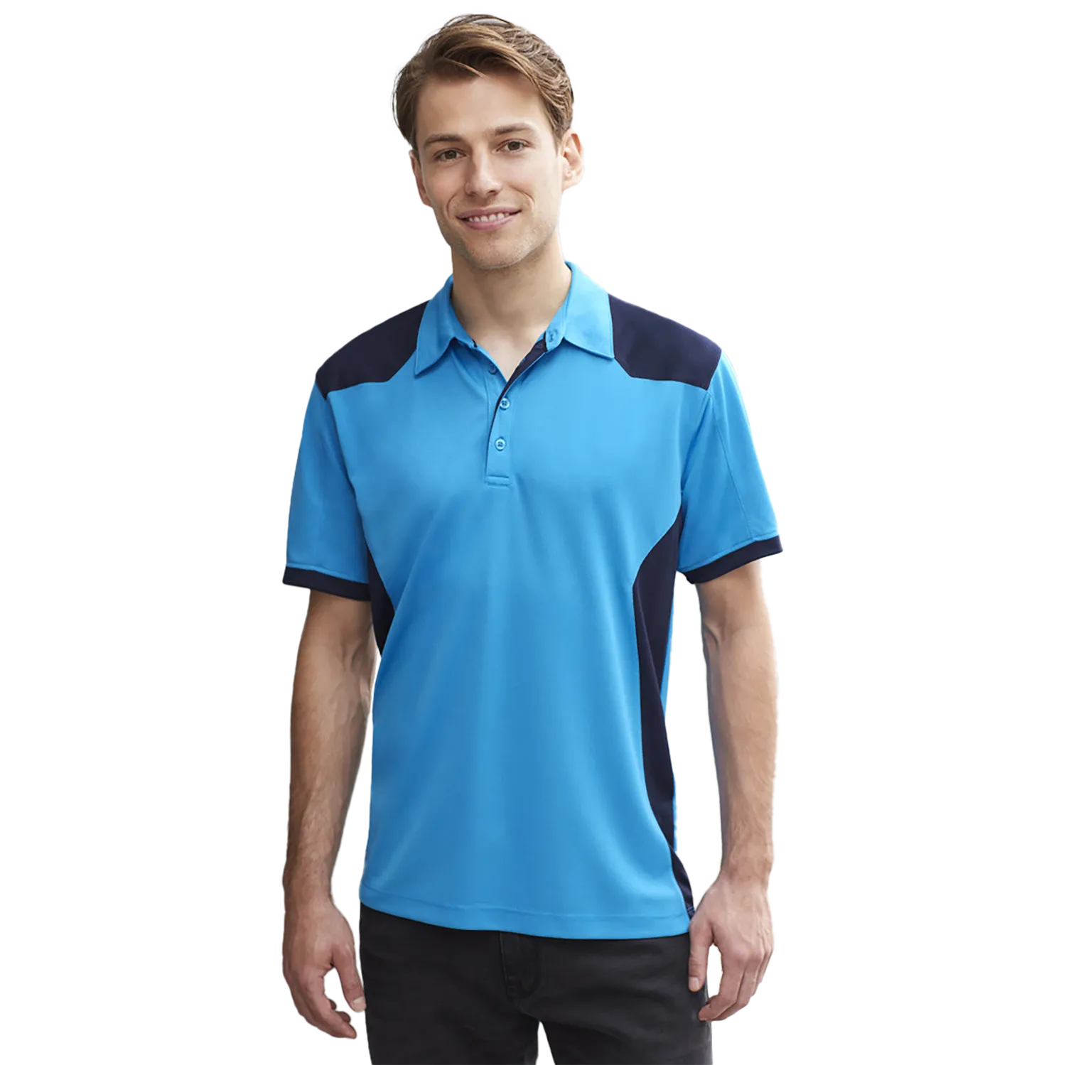 Mens Rival Short Sleeve Polo Model image