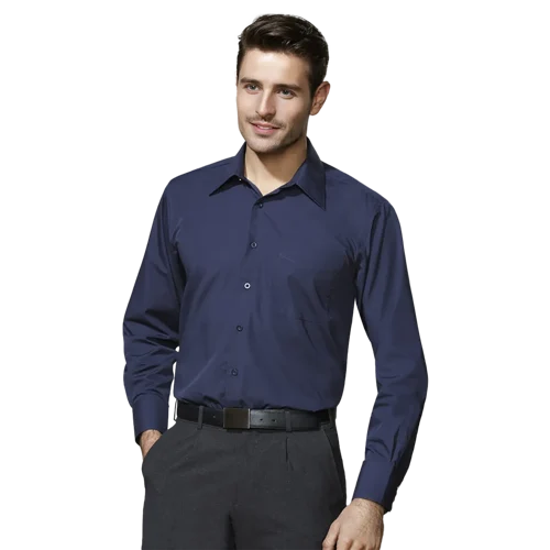 Mens Monaco Long Sleeve Shirt Model image