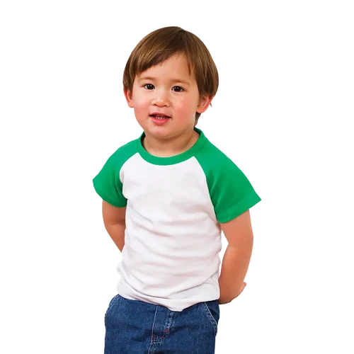 Babies Raglan T-shirt Model image
