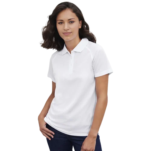 Womens Sprint Short Sleeve Polo Model image