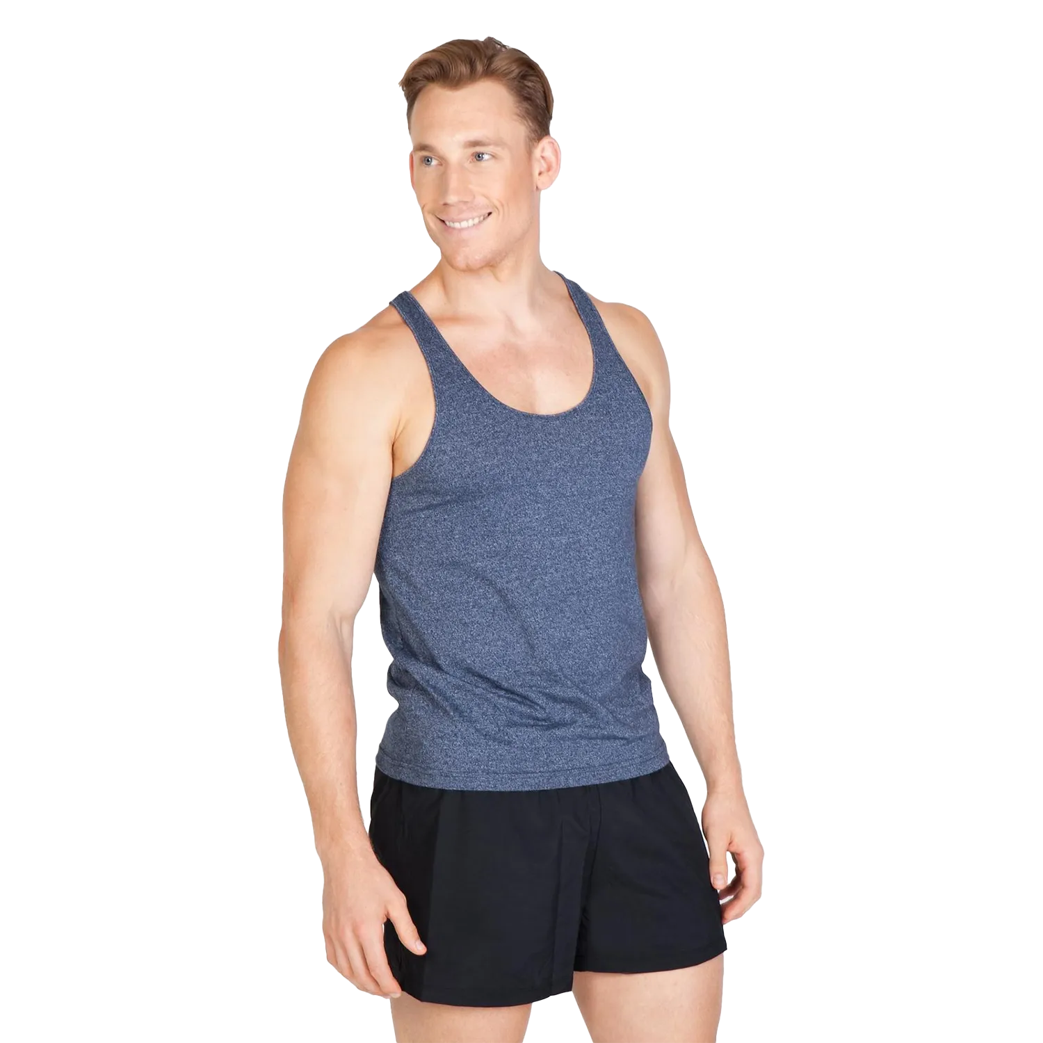Men's Greatness Athlectic T-Back Singlet Model image
