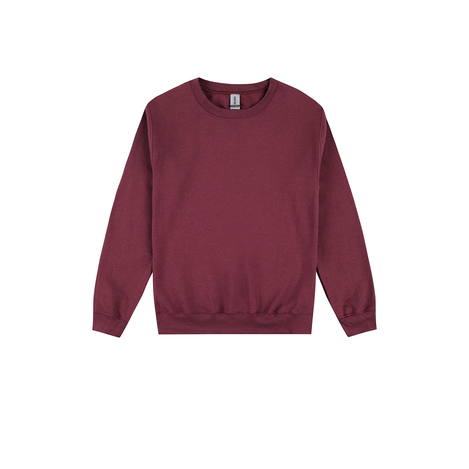 Gildan HeavyBlend Crewneck Sweatshirt - Men's Maroon XL, Soft & Durable Pullover Hoodie Alternative - View #5