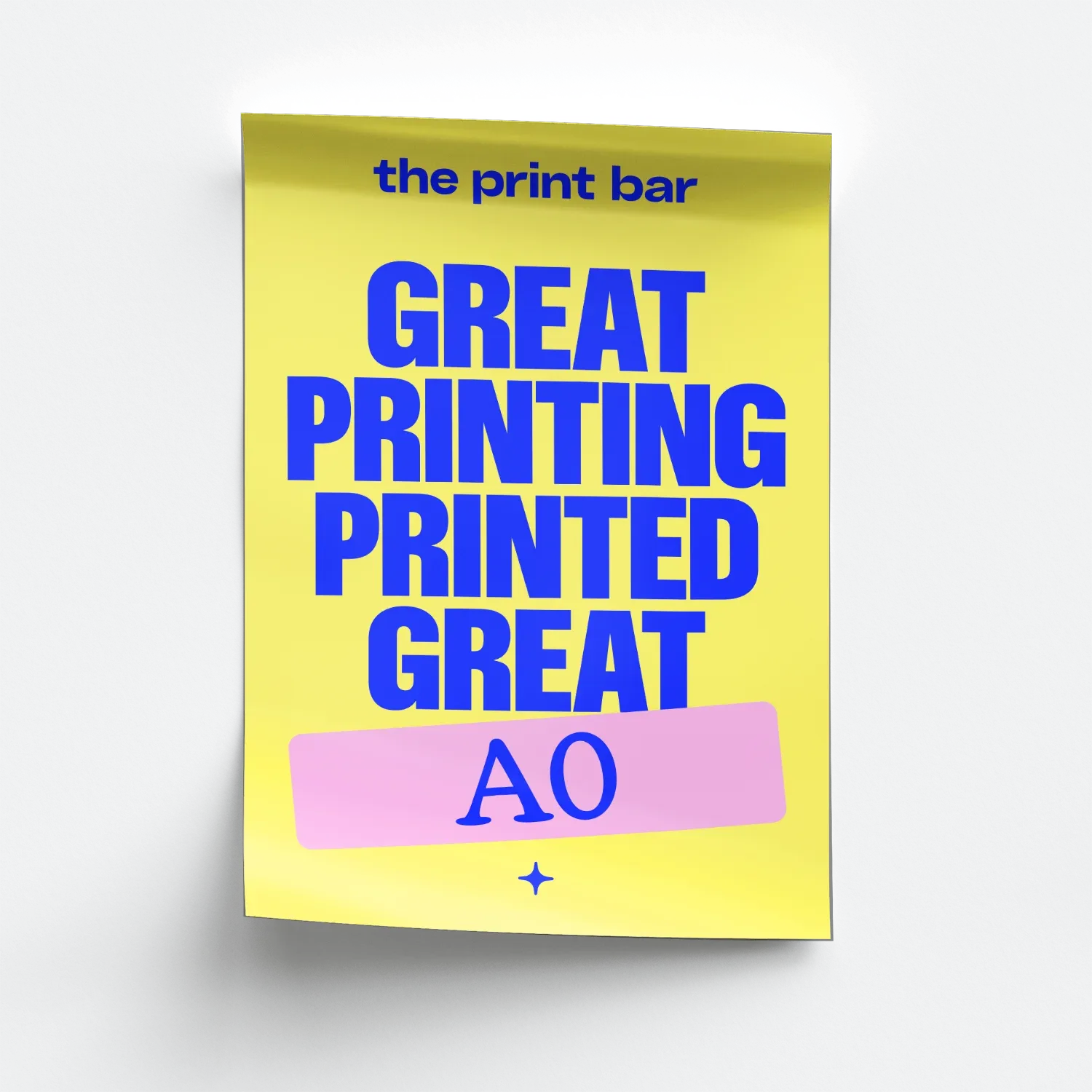 A0 Poster (841 x 1189mm) Model image