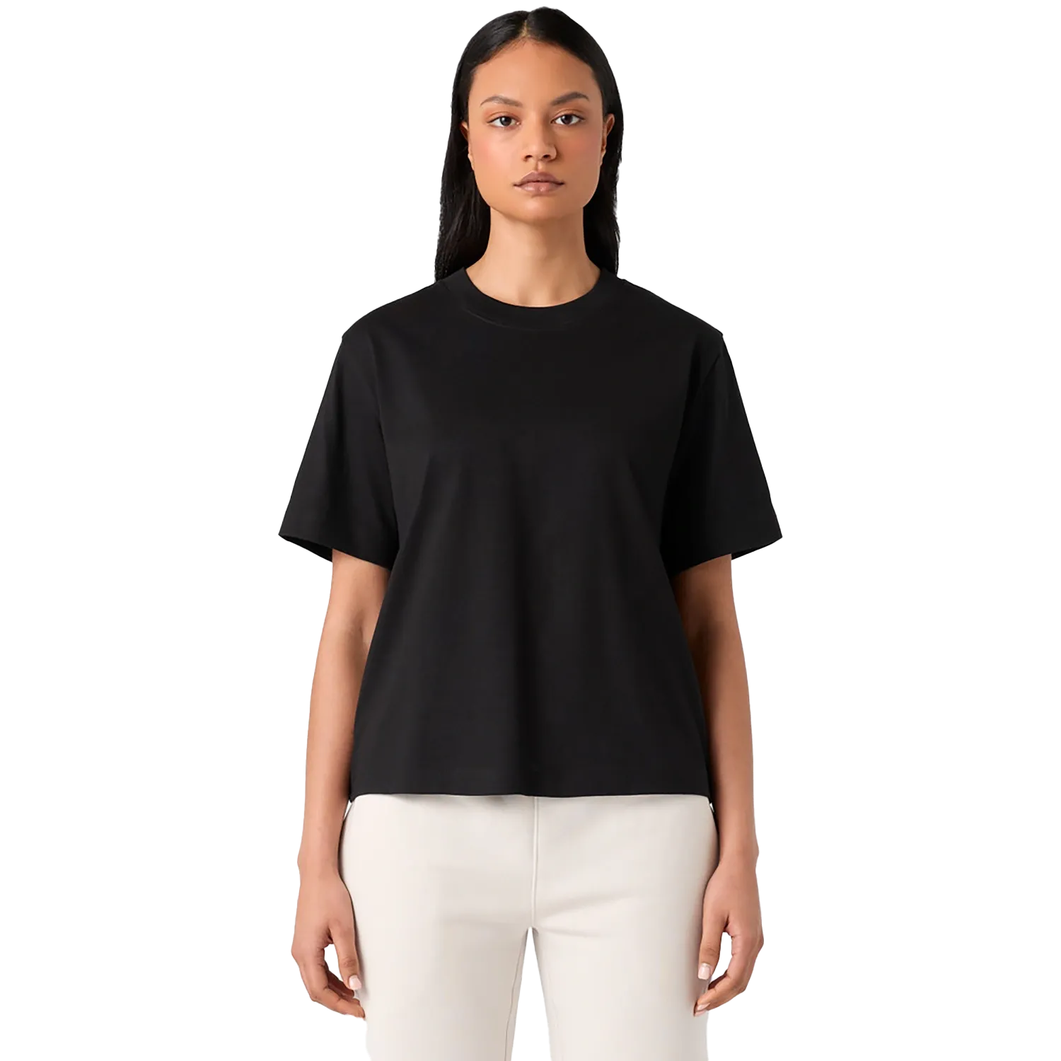 Wo's Box Tee Model image